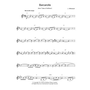 Barcarolle (from The Tales Of Hoffmann)